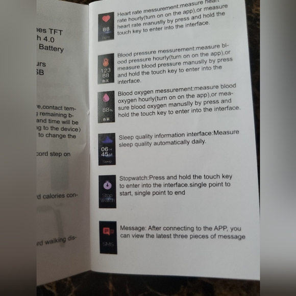 Fitness Tracker Smart Bracelet Wristband Pink NEW - Picture 6 of 11